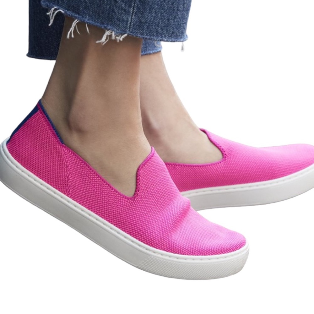 Rothy’s Slip-on Sneaker in Bubblegum Pink Women’s 7.5 - Picture 1 of 10